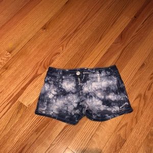 Blue and White Tie Dye Gap Shorts